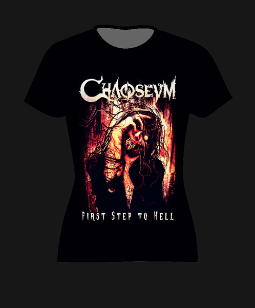 Women's T-shirt: First Step To Hell
