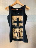 Women's T-shirt: Swiss Metal Chocolate